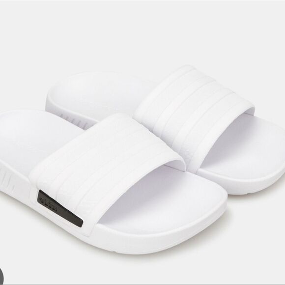 Adidas Tracer TR Slide Sandals- White - Picture 1 of 12